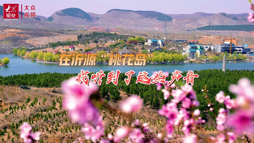 在沂源桃花岛,我听到了这些声音