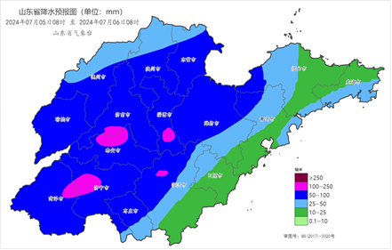 山东将迎两轮大范围降雨 多市大到暴雨局部大暴雨