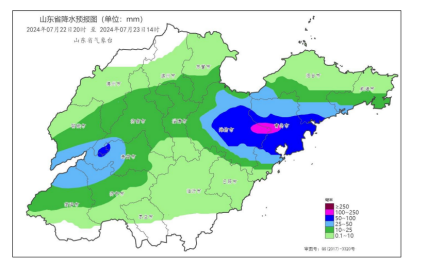 山东暴雨预警降为蓝色，未来三天降雨仍频繁