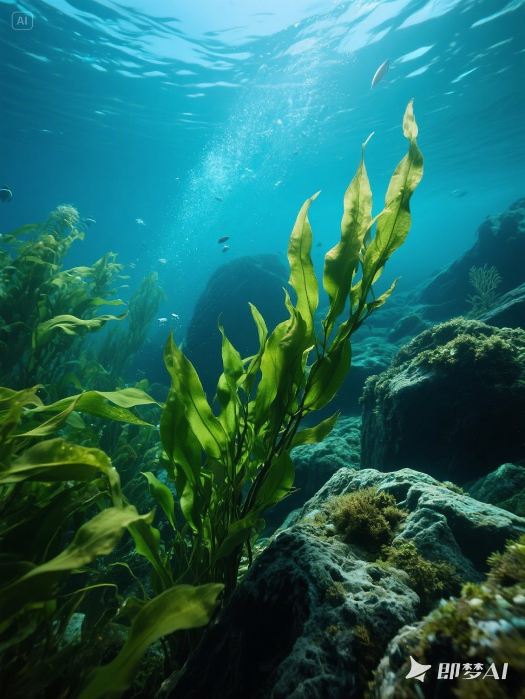 海底水草，岩石.jpeg