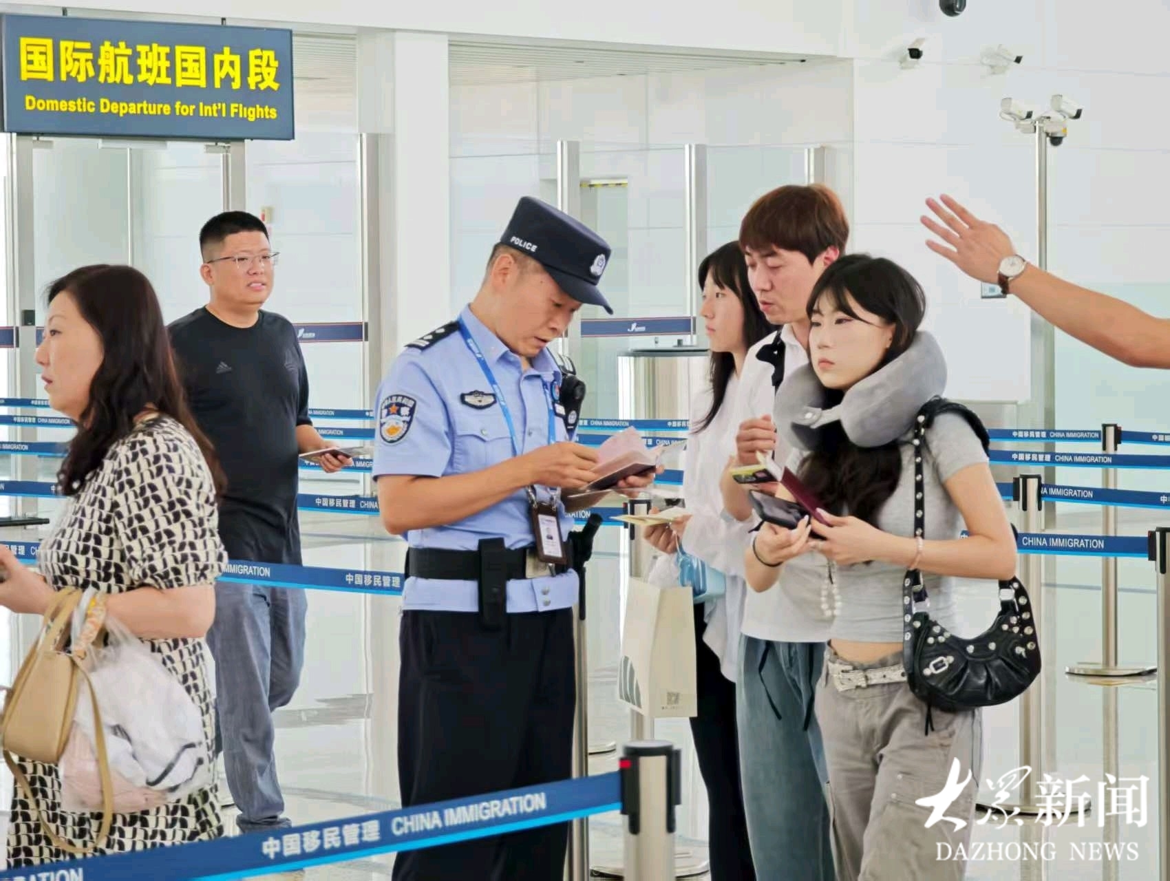 免签效应持续显现！济南口岸上半年免签入境人员激增超400%