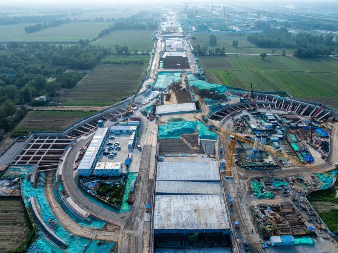 项目强省会｜济南起步区黄河大道二期工程各标段施工加速推进中