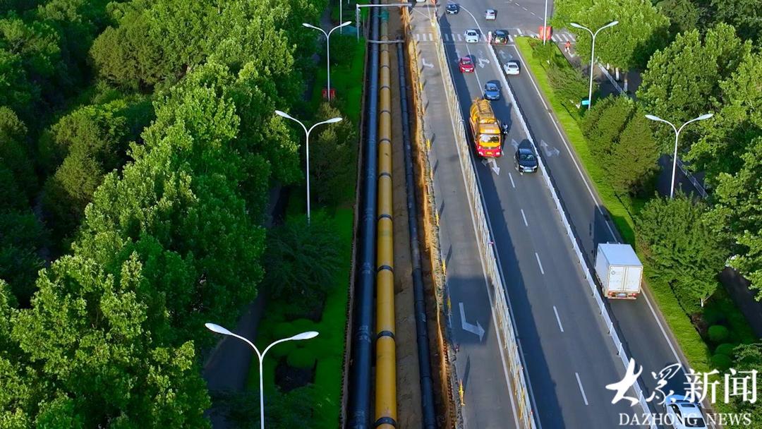 打通1根管道,关停54台锅炉!我国最长“超级暖气管”贯通