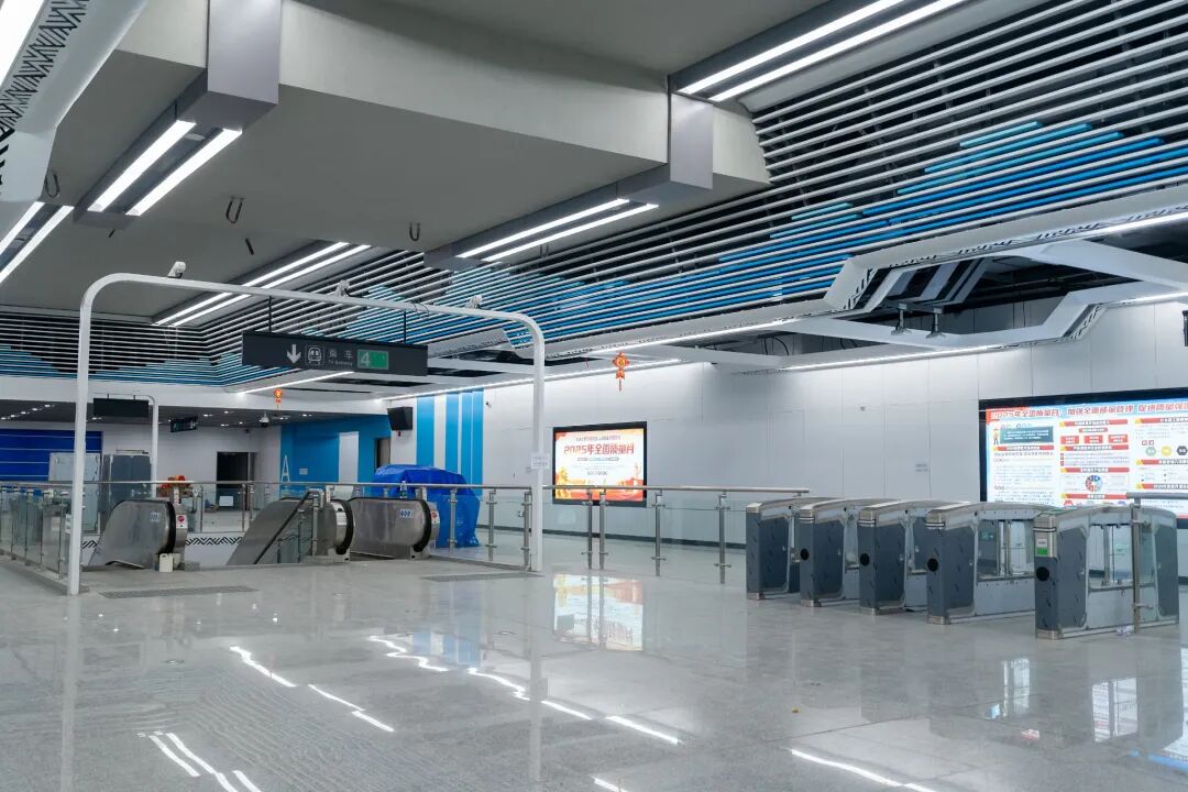 端庄大气，济南地铁4号线五座车站揭开面纱