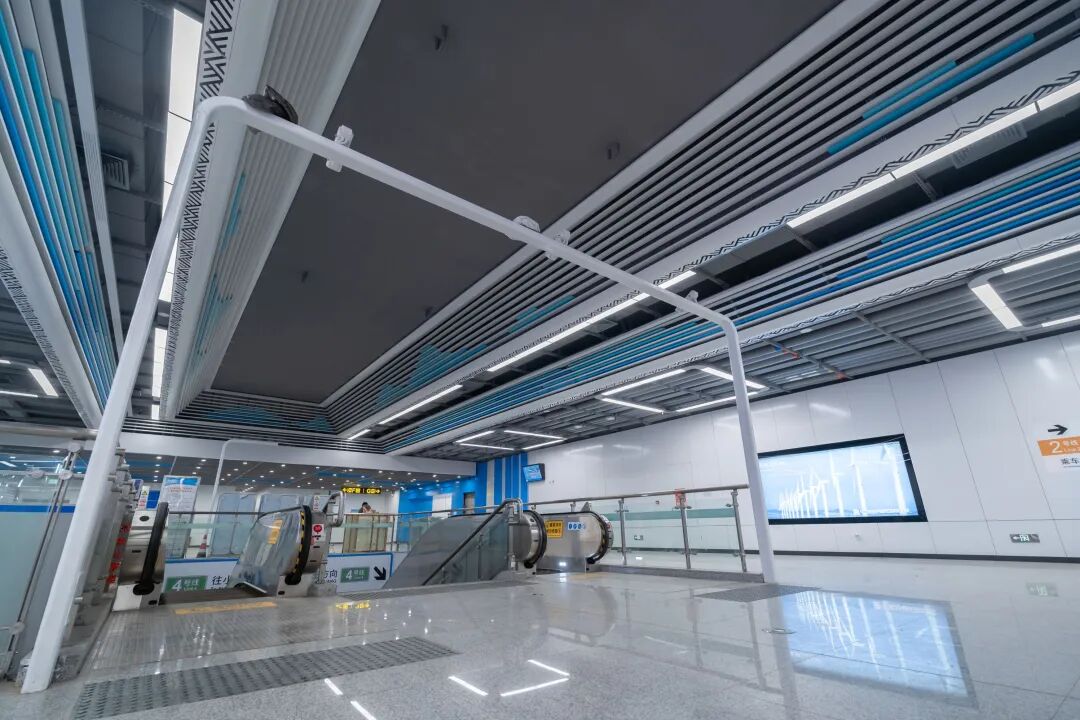 端庄大气，济南地铁4号线五座车站揭开面纱