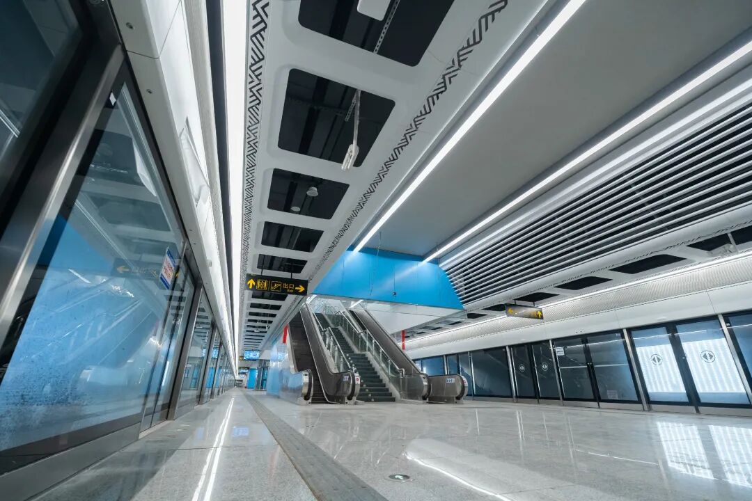 端庄大气，济南地铁4号线五座车站揭开面纱