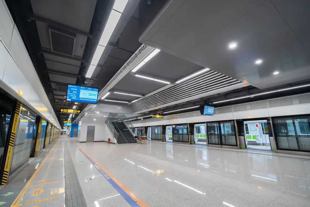 端庄大气，济南地铁4号线五座车站揭开面纱