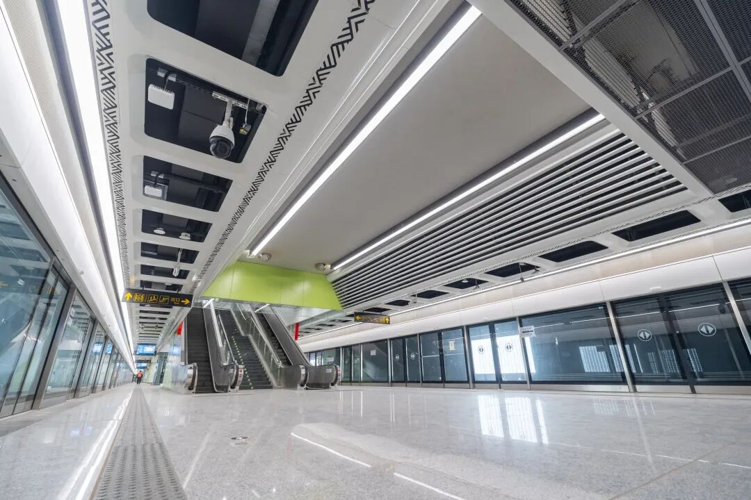 端庄大气，济南地铁4号线五座车站揭开面纱