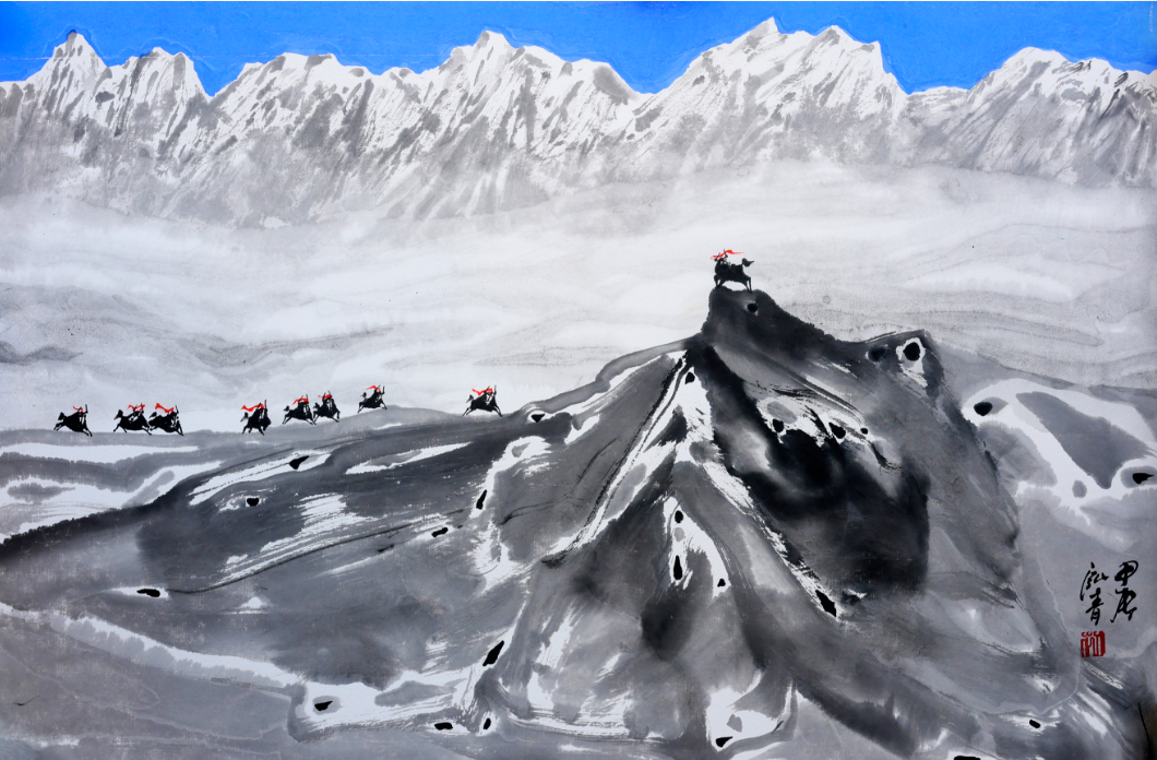 正在兴旺时期——读初敬业画作有感