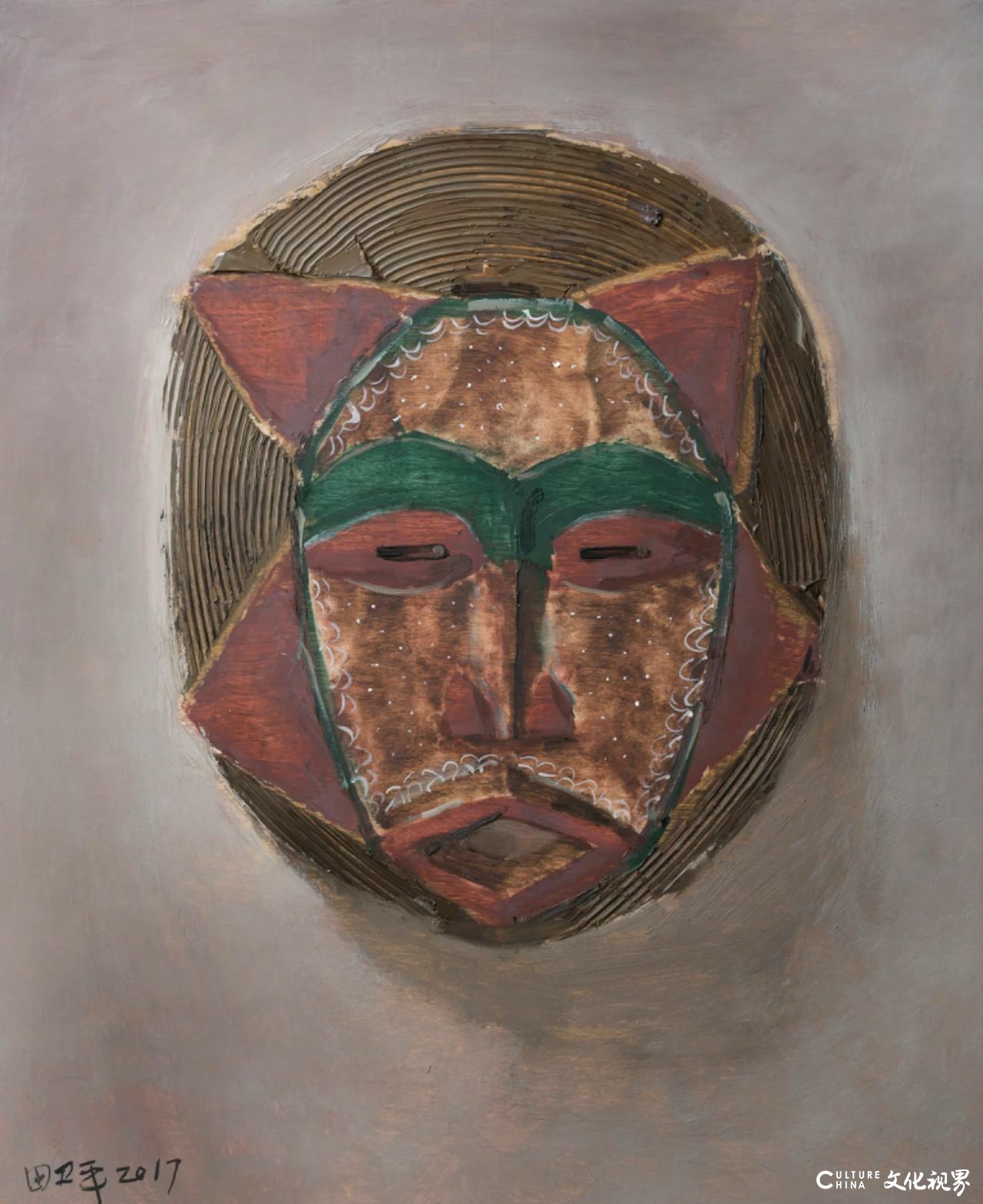 田卫平·油画| 画面像交响乐一样丰富而有厚度，迸发出绚丽的力量和强烈